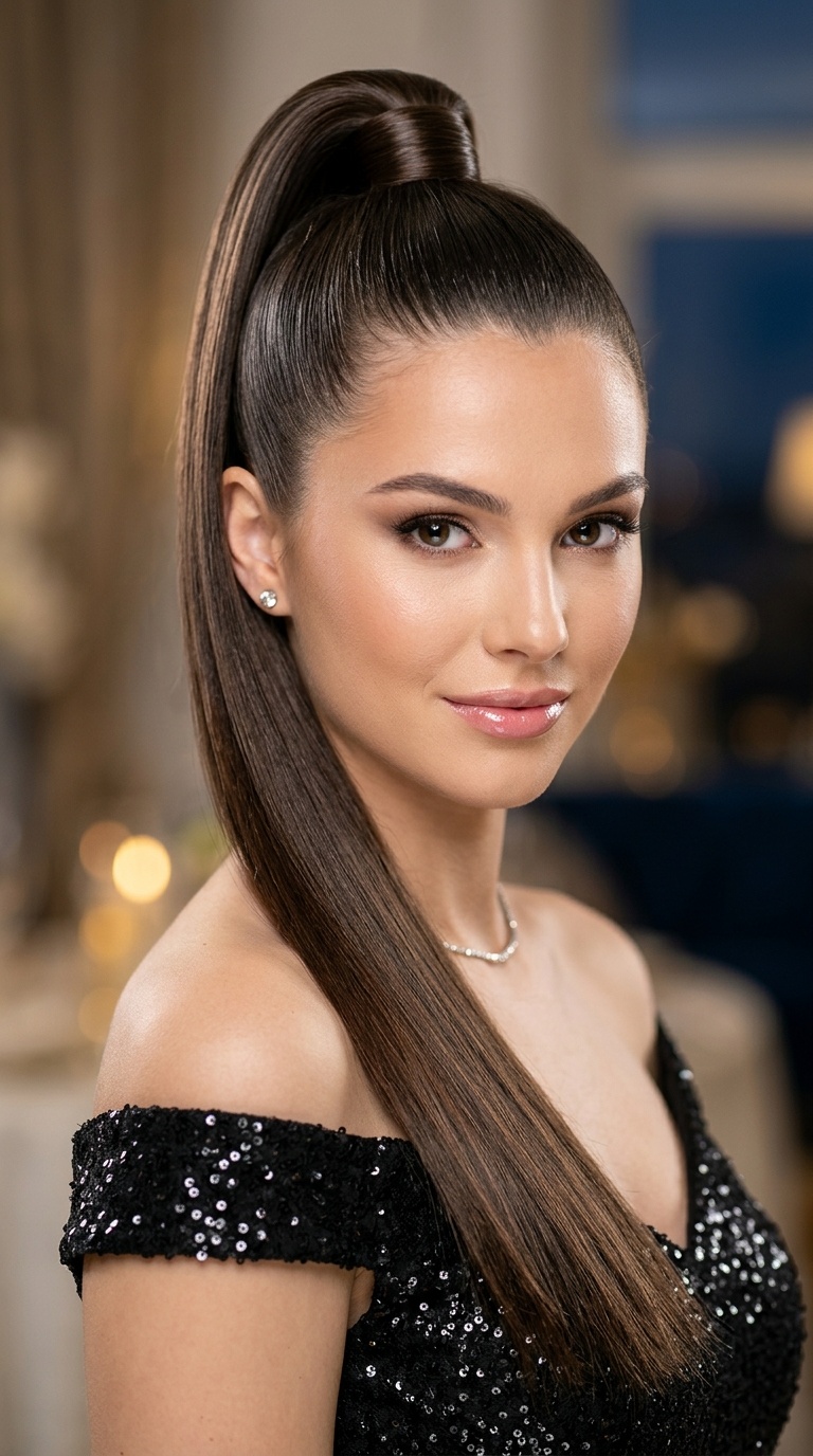 Ultra-High Polished Ponytail