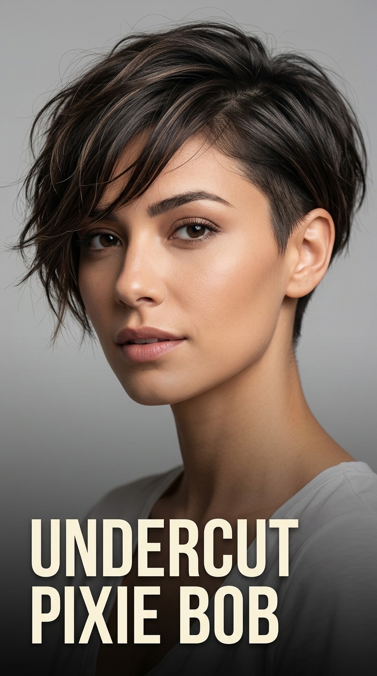 Undercut Pixie Bob