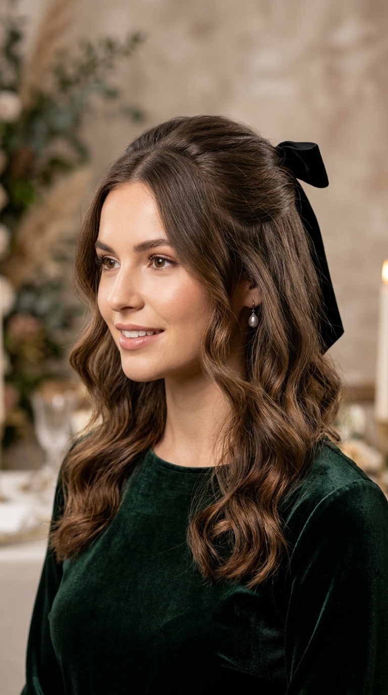 Velvet Ribbon Tie