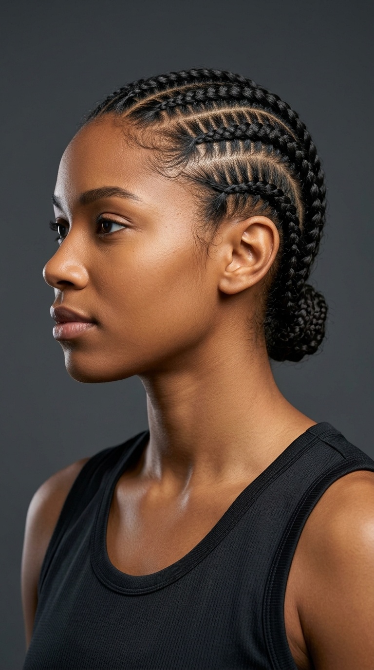Vertical Cornrows