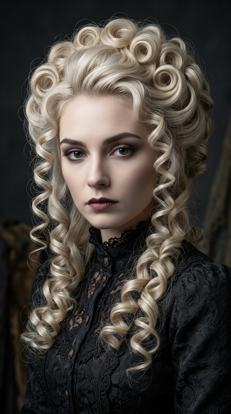 Victorian Ghost Curls