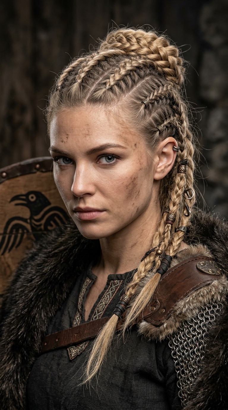 Viking Shield-Maiden Braids