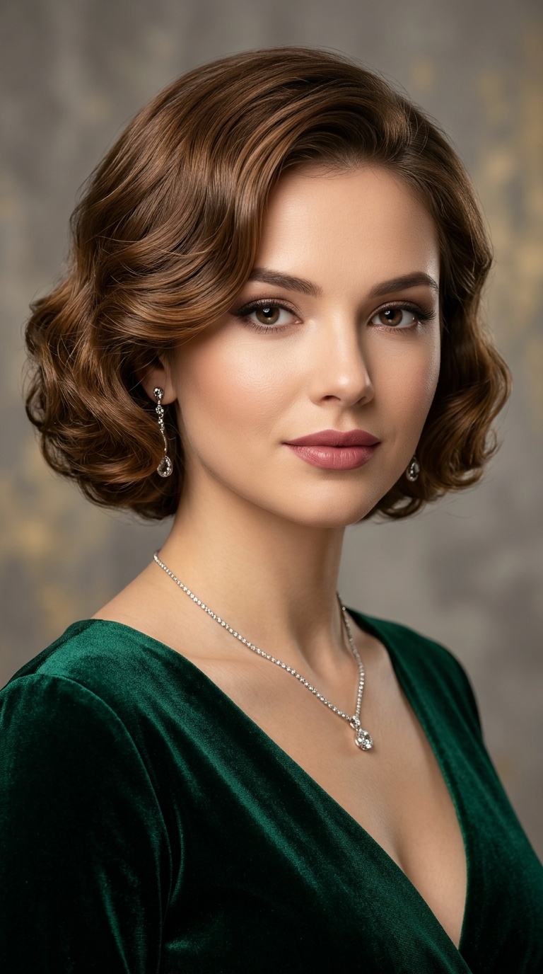 Vintage Faux Bob