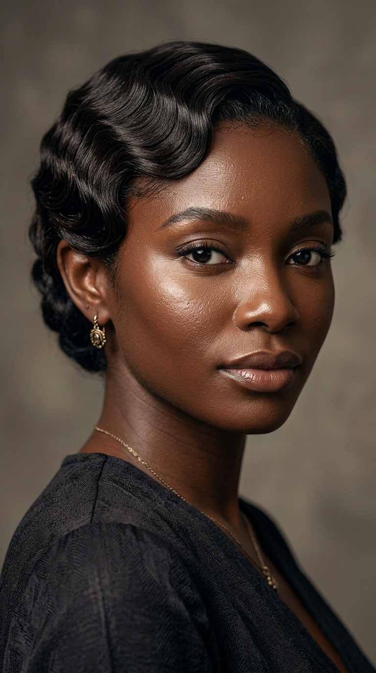 Vintage Finger Waves
