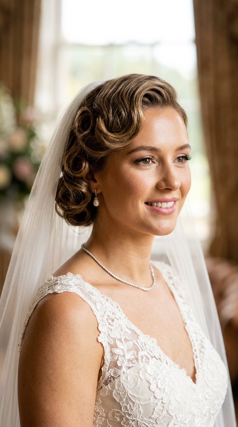 Vintage Pin-Curled Bob