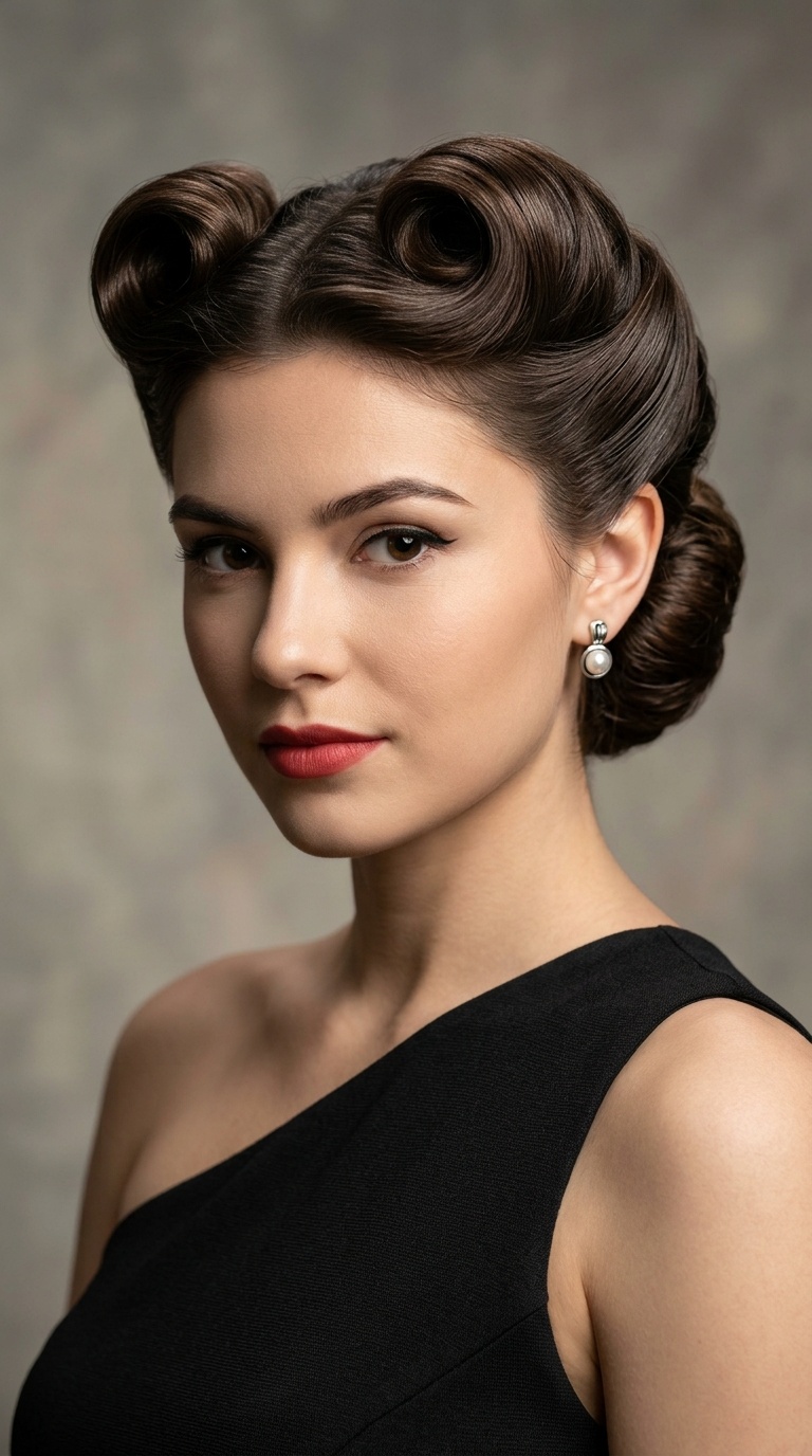 Vintage Victory Rolls