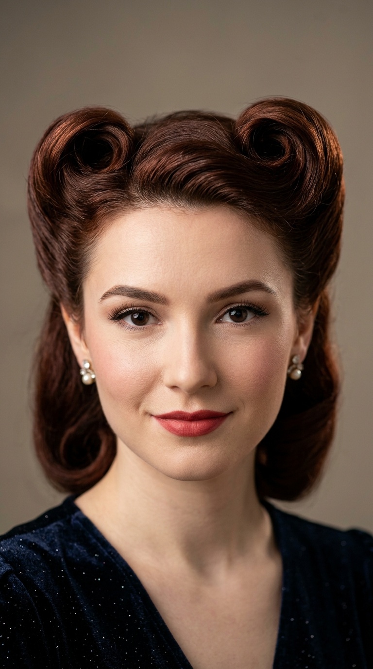 Vintage Victory Rolls