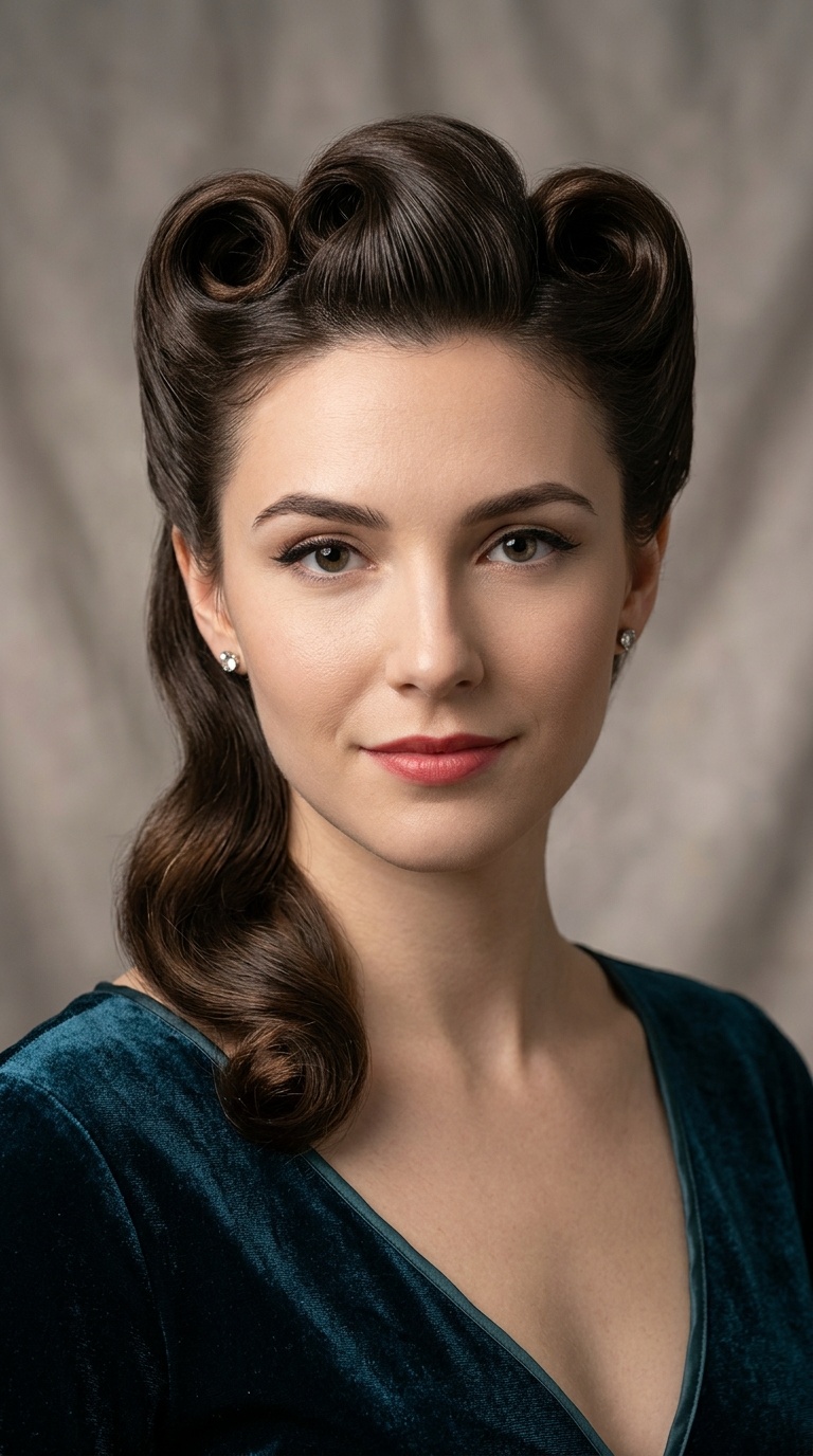 Vintage Victory Rolls