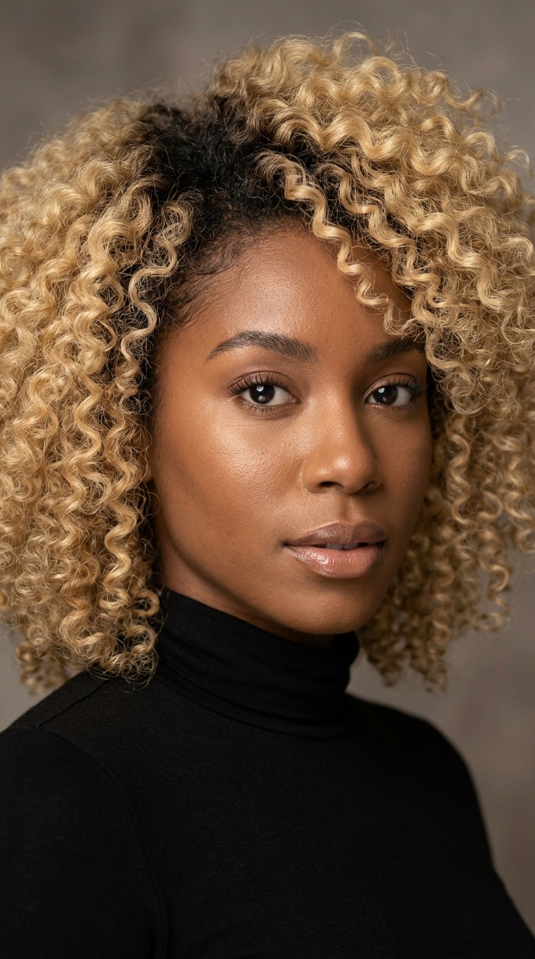 Voluminous 613 Afro Curls