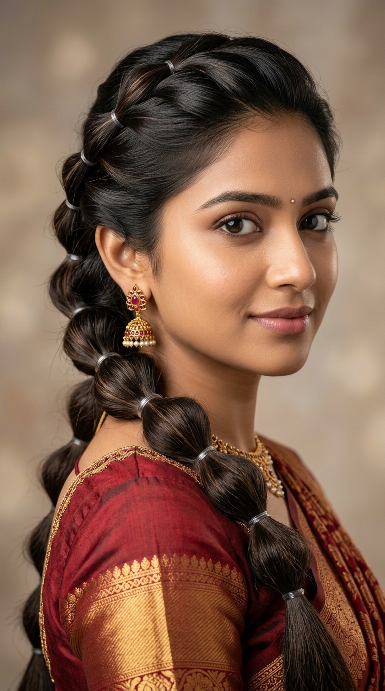 Voluminous Bubble Braid