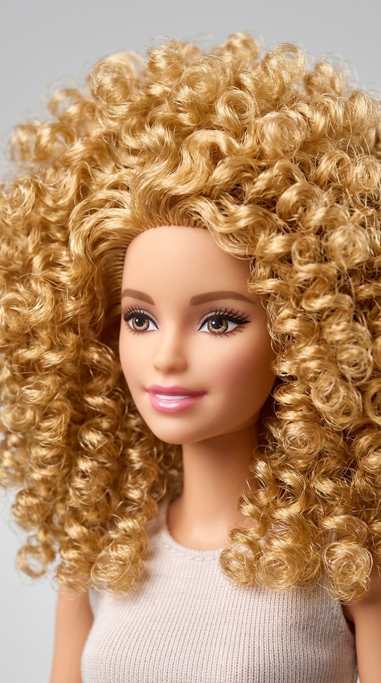 Voluminous Curls (Straw Set)