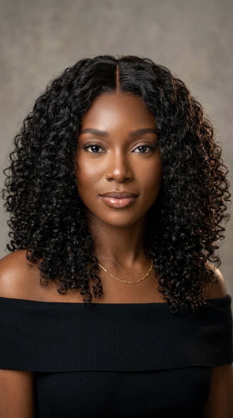 Voluminous Curly Weave