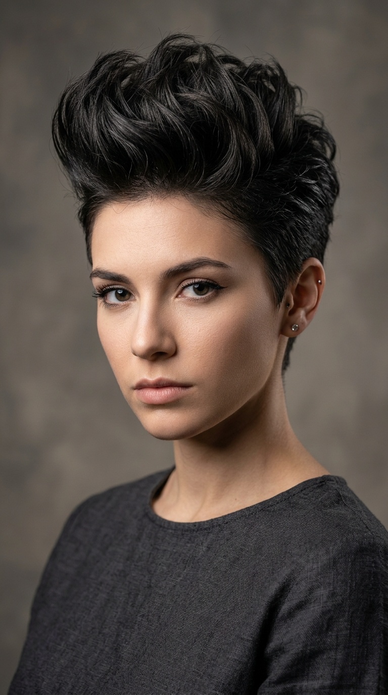 Voluminous Faux-Hawk