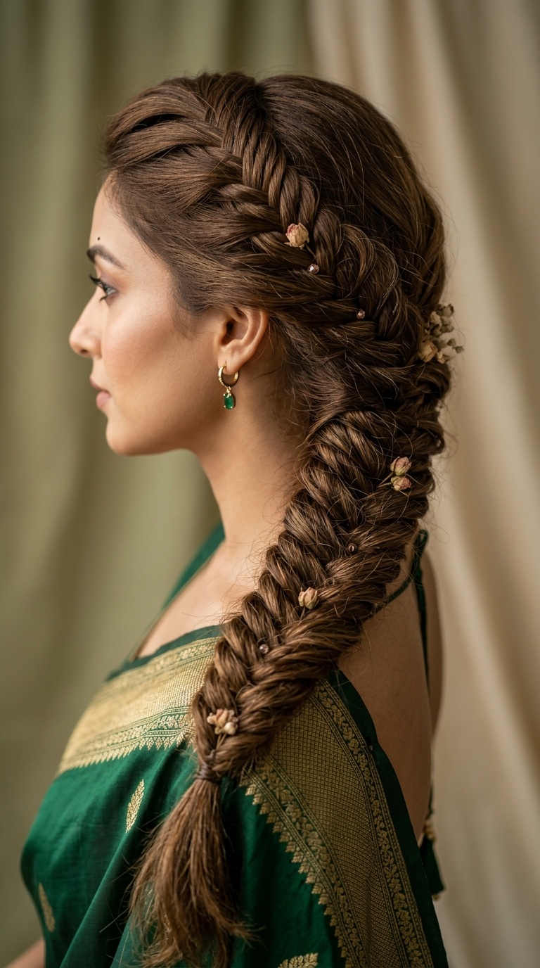 Voluminous Fishtail Braid