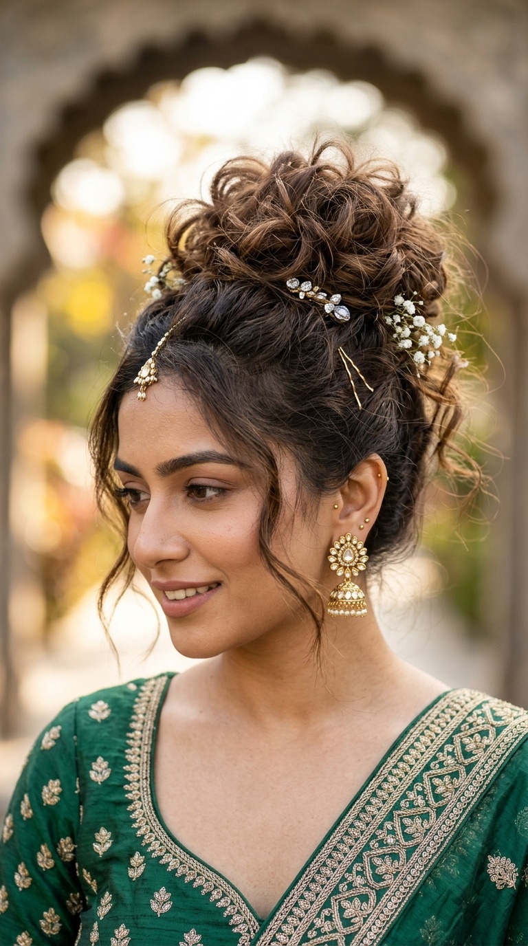 Voluminous Messy Bun