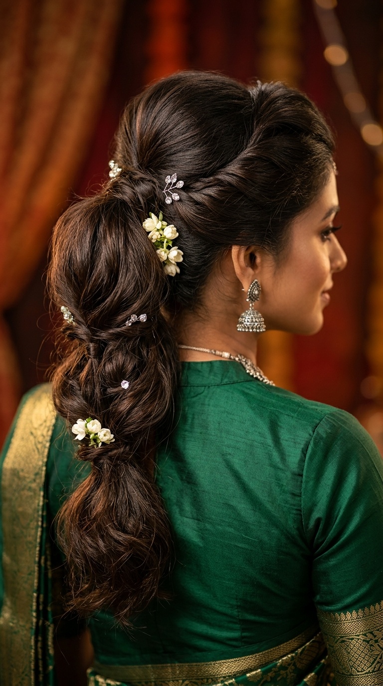 Voluminous Puffed Ponytail