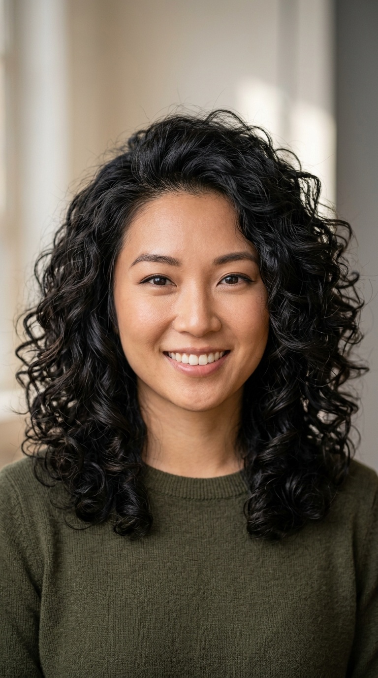 Voluminous Root Perm