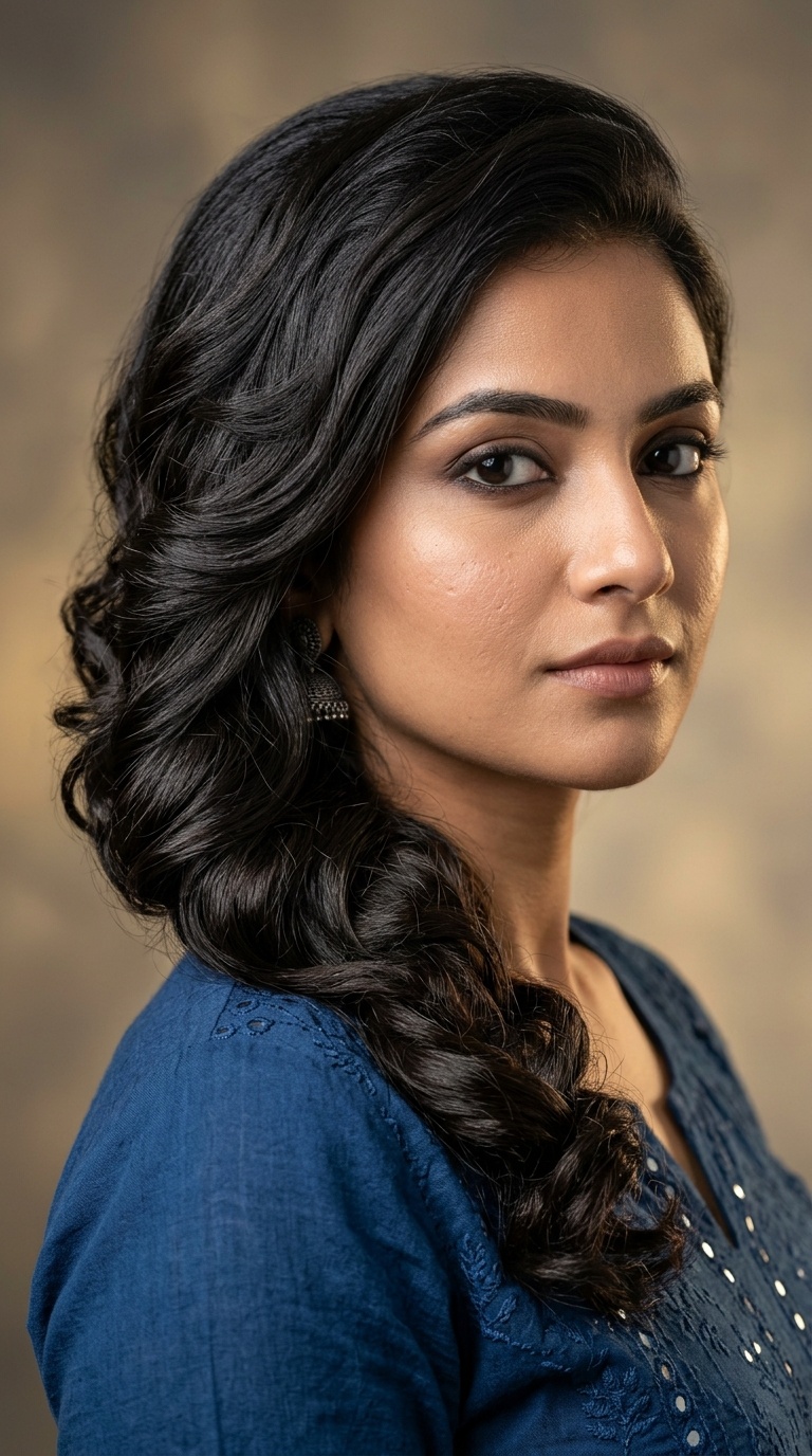 Voluminous Side Sweep
