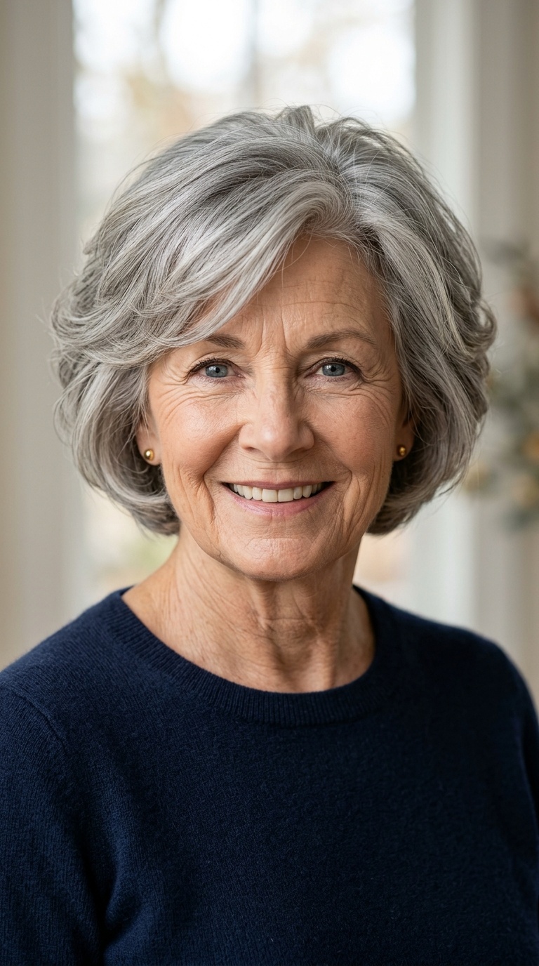 Voluminous Stacked Bob