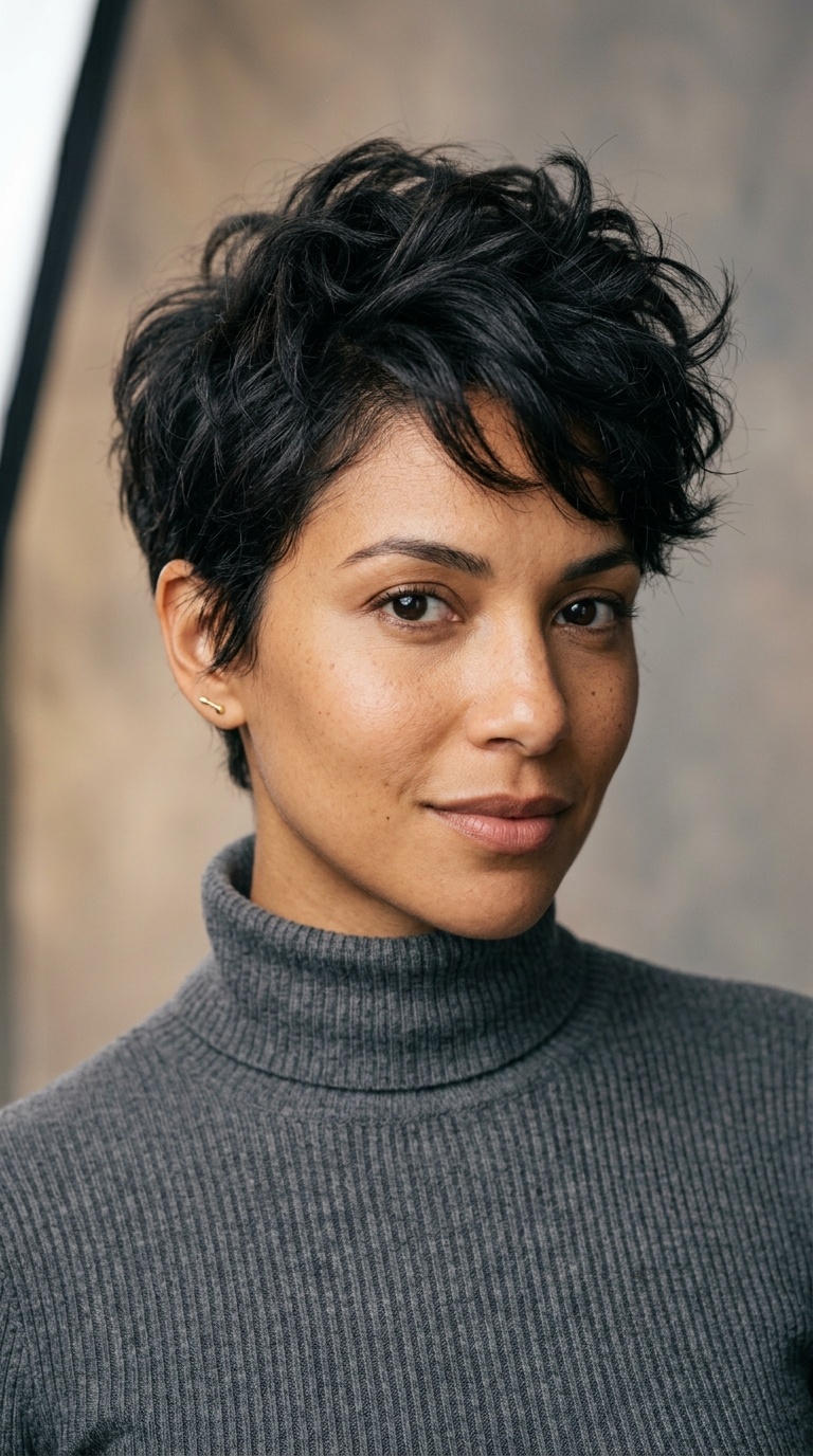 Voluminous Textured Crop