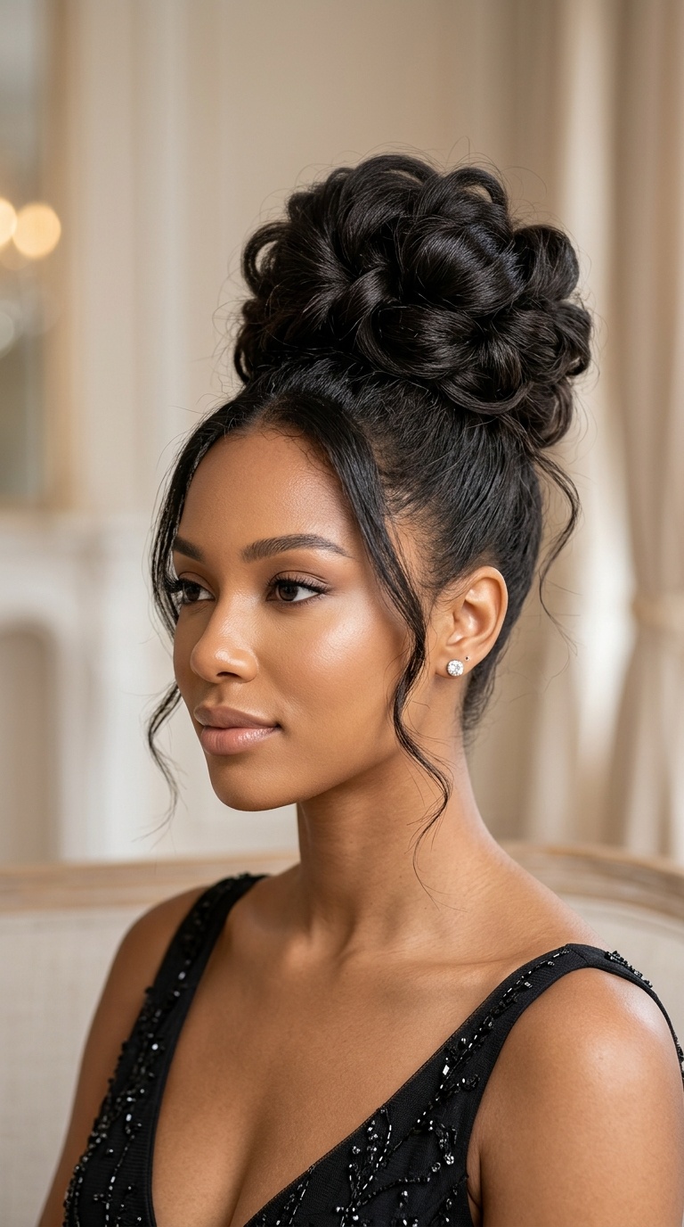 Voluminous Top Knot