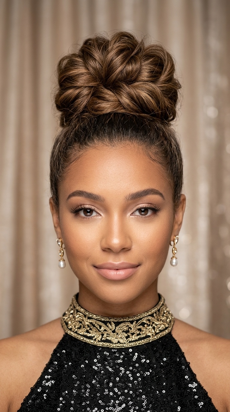 Voluminous Top Knot