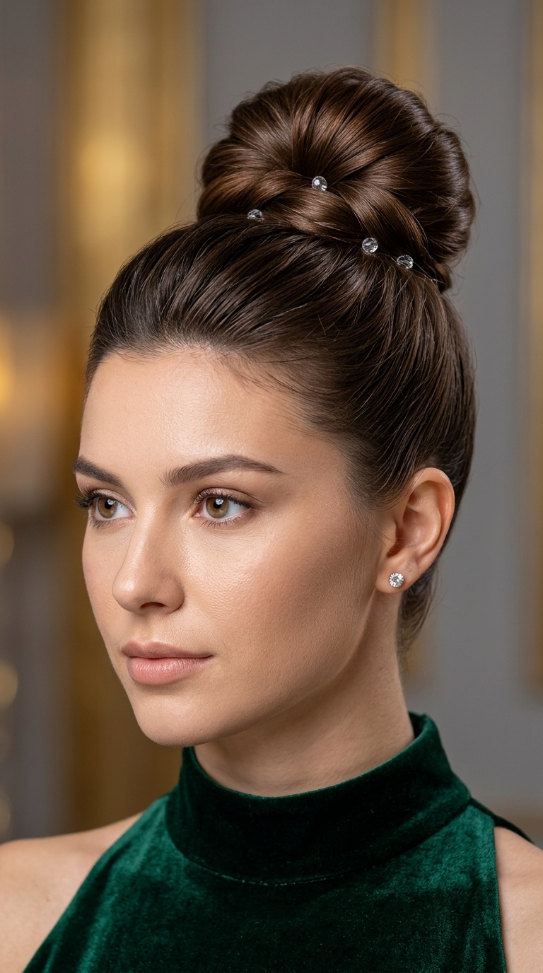 Voluminous Top Knot