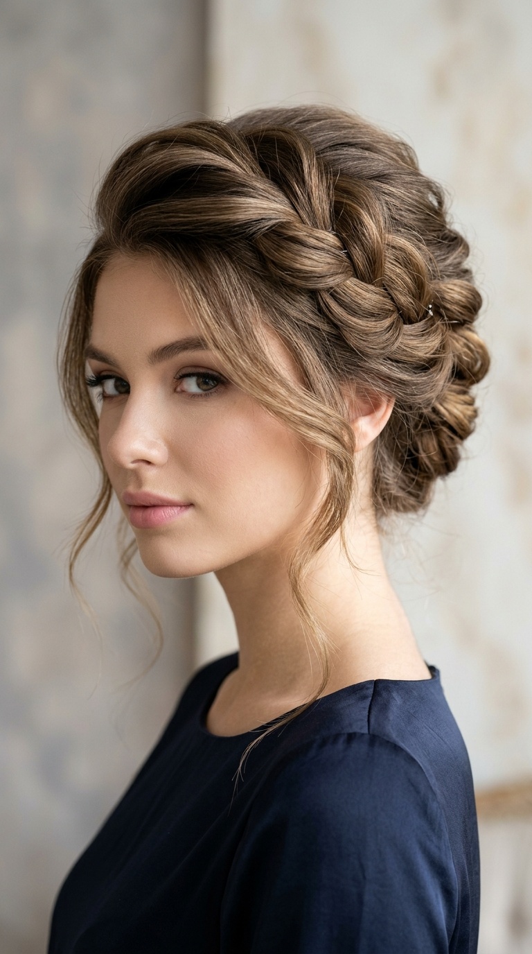 Voluminous Twisted French Twist