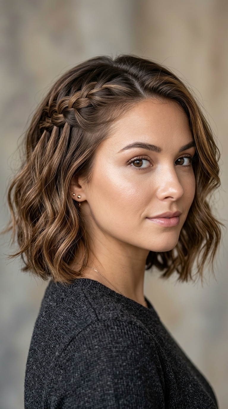 Waterfall Braid Accent