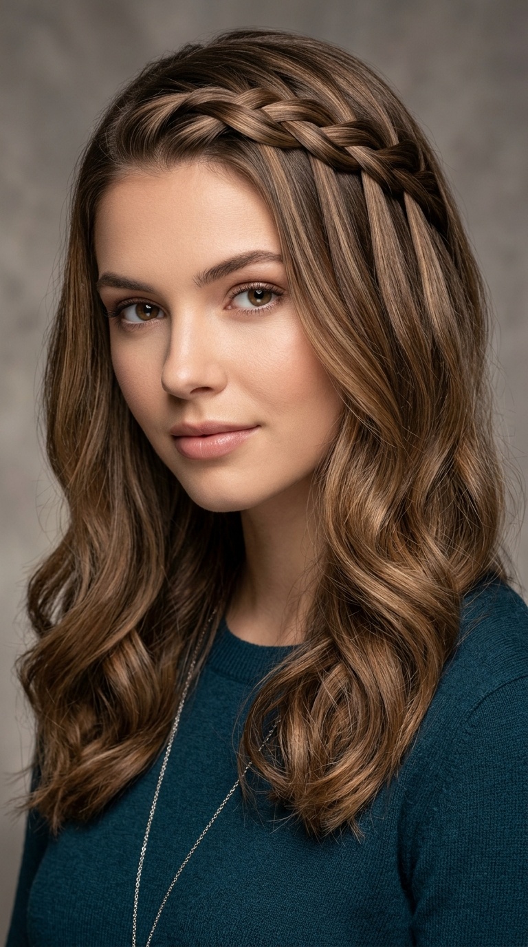 Waterfall Braid Accent