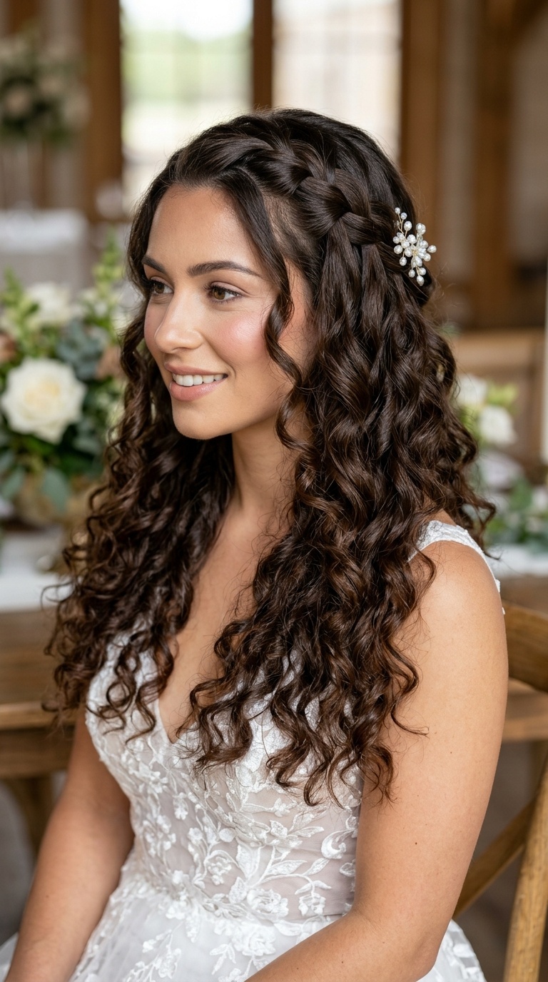 Waterfall Braid with Texture