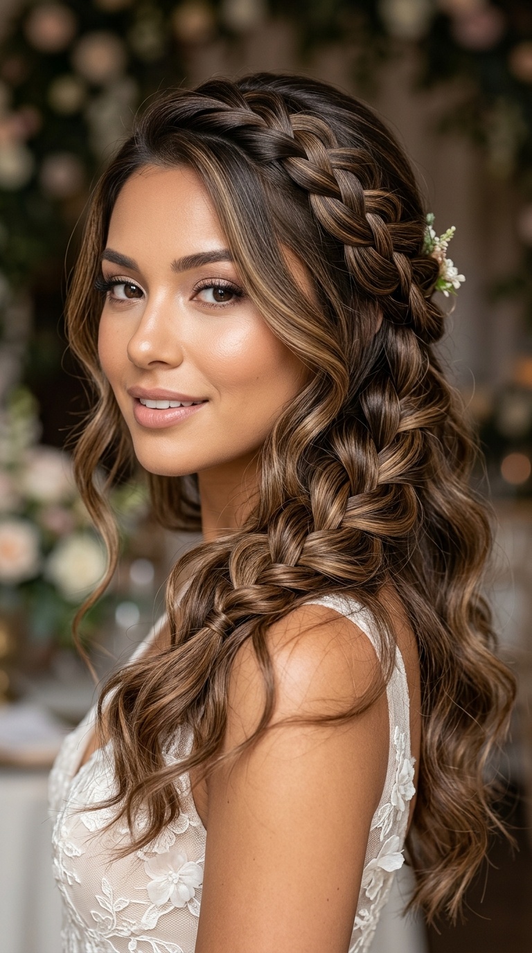 Waterfall Braid with Waves