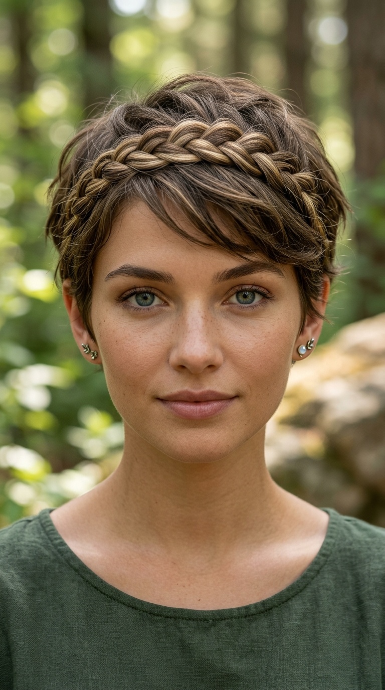 Waterfall Pixie Braid