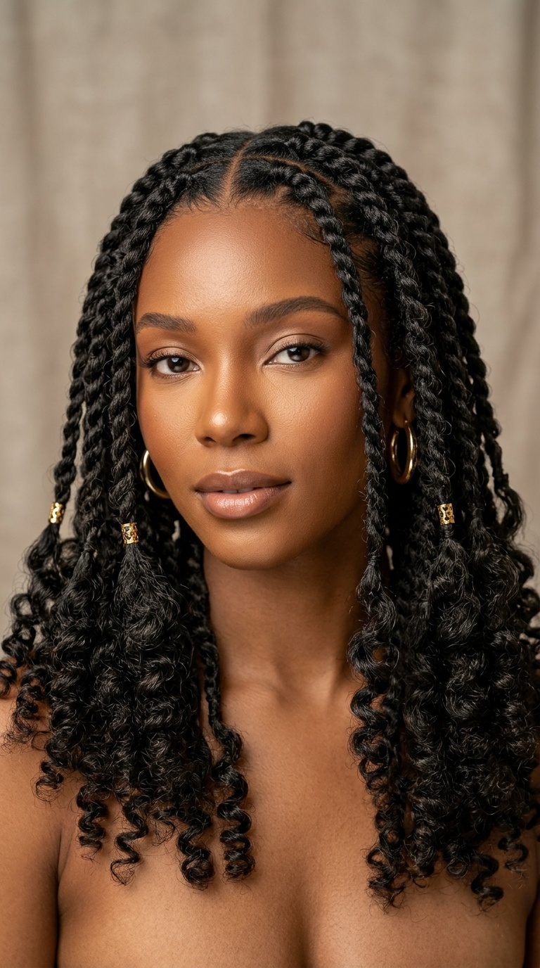 Waterfall Twist Style