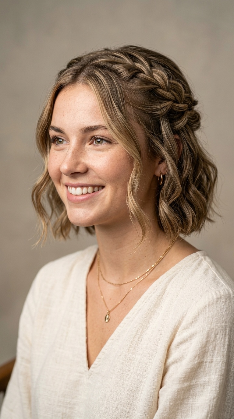 Waterfall Twist with Beachy Waves