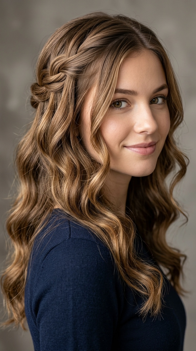 Waterfall Twist with Waves