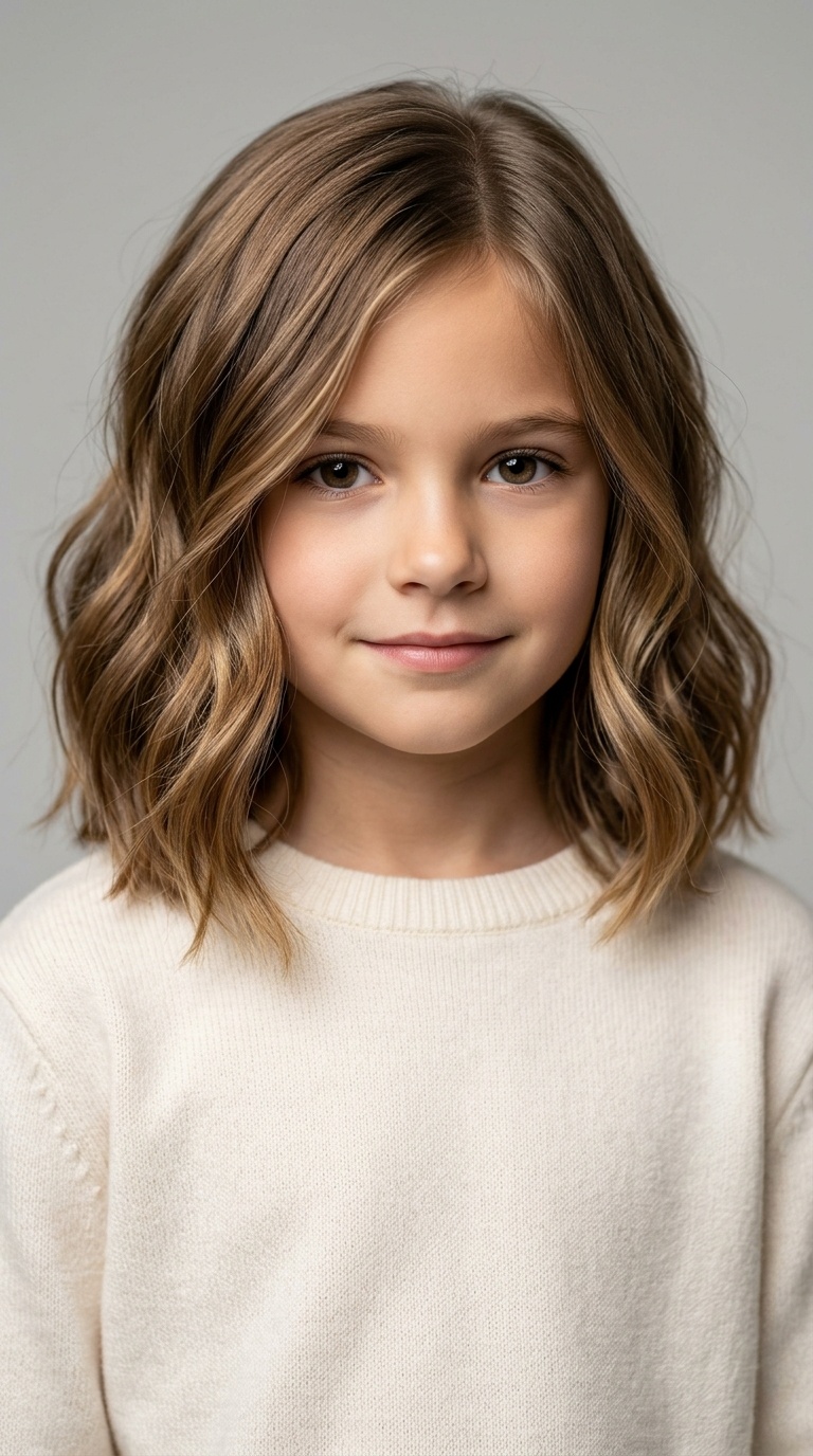 Wavy Lob (Long Bob)