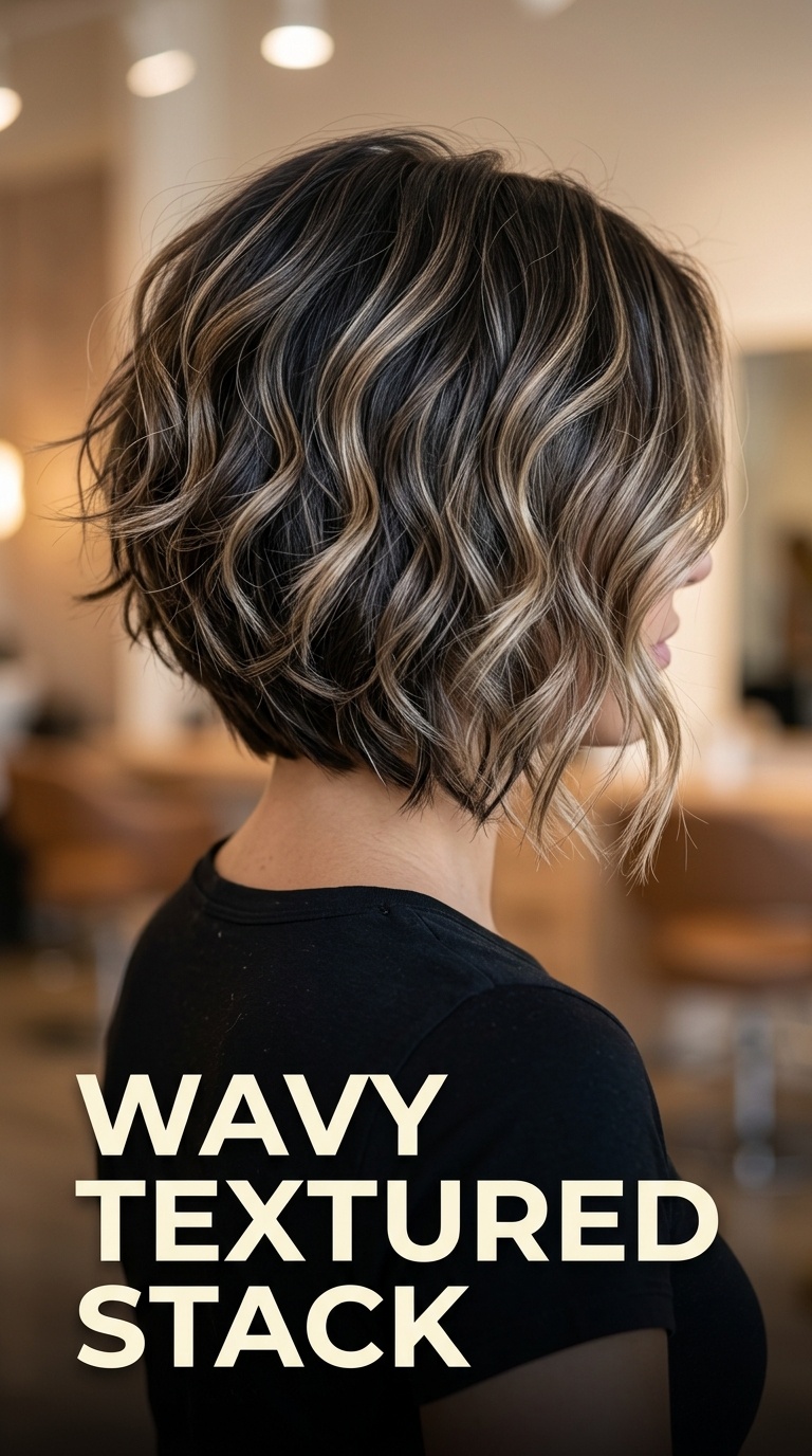 Wavy Textured Stack