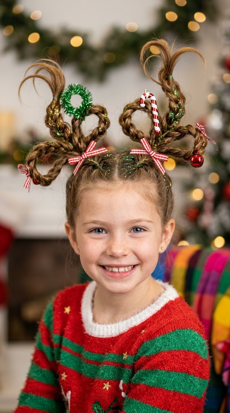 Whoville Topsy-Turvy Pigtails