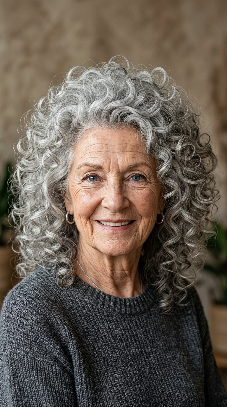Wild Silver Ringlets