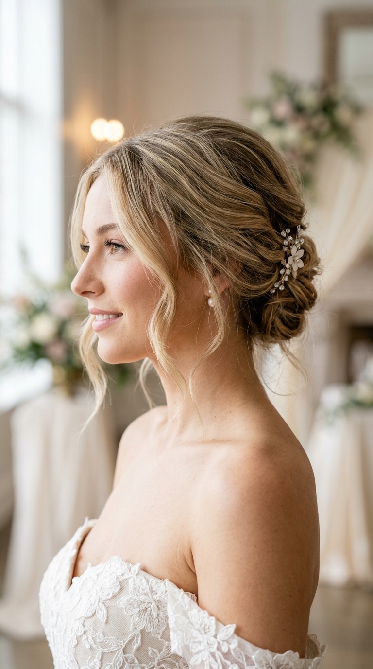 Wispy French Twist
