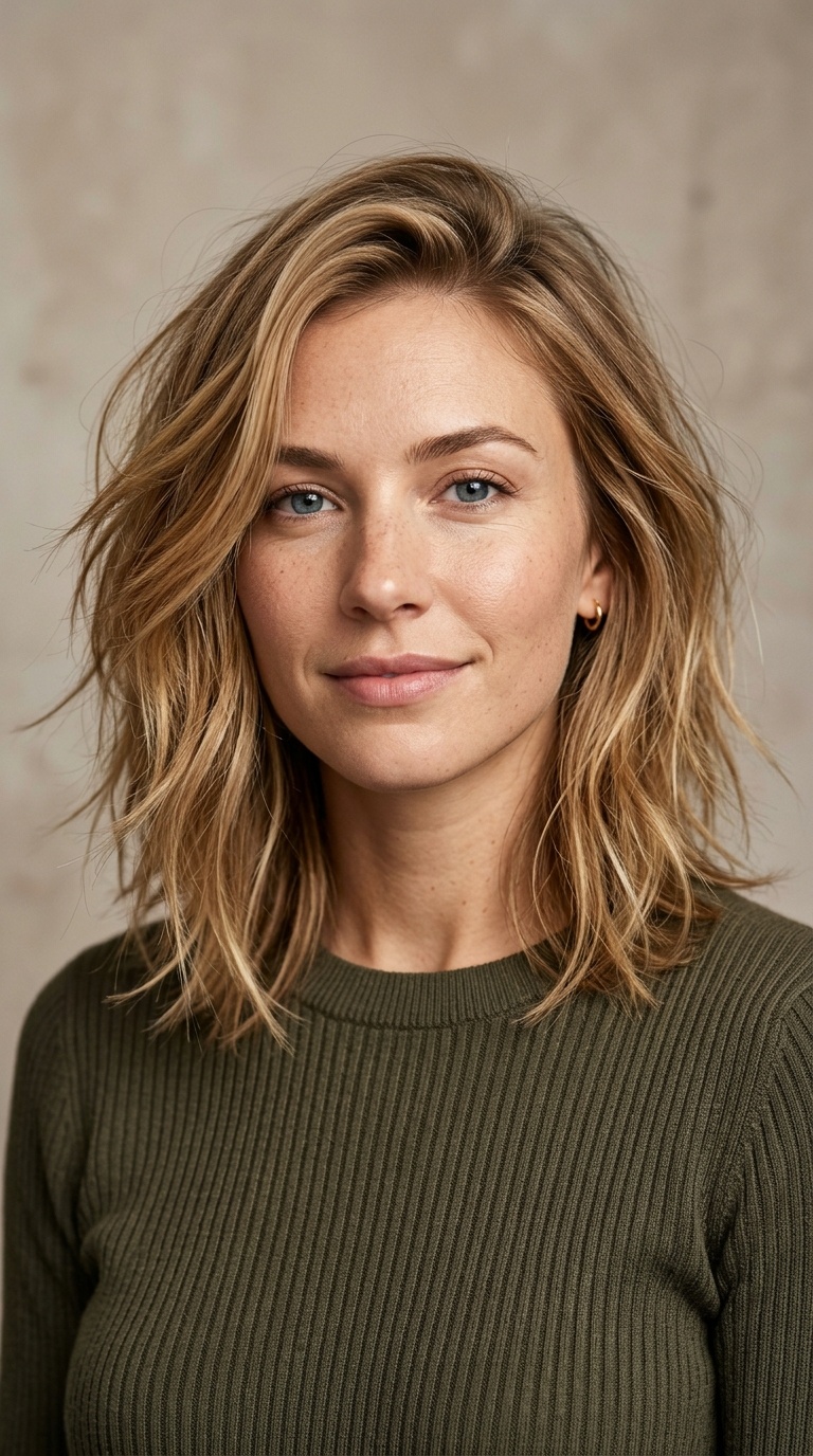 Wispy Layered Lob