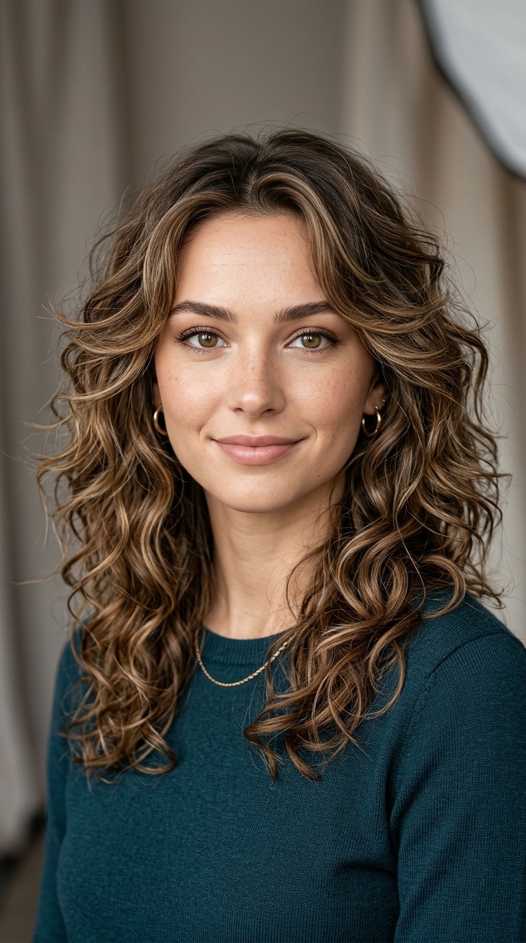 Wispy Layers with Loose Curls