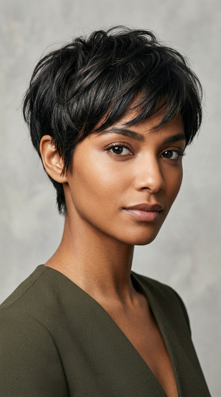 Wispy Tapered Pixie
