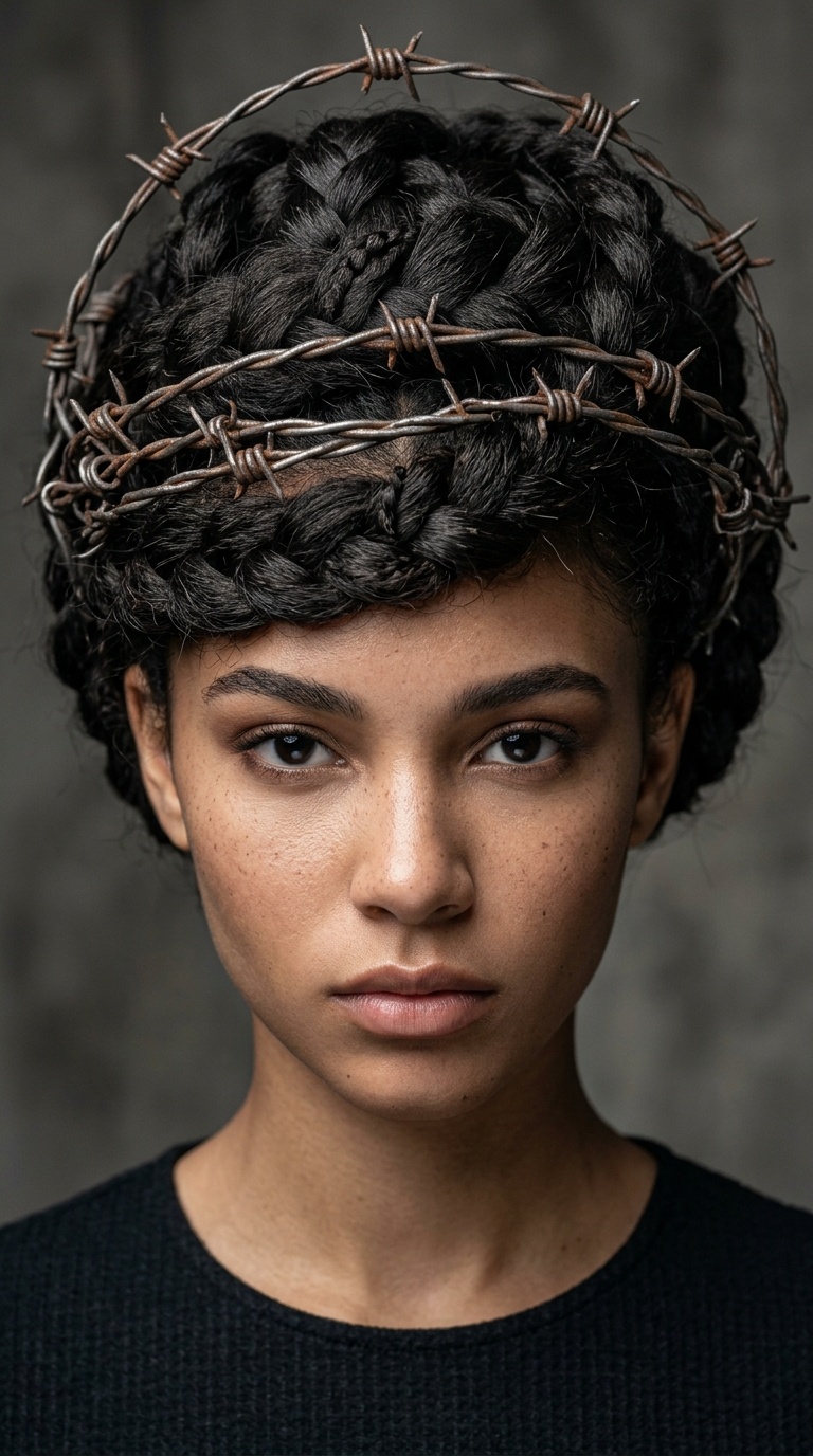 Woven Barbwire Crown