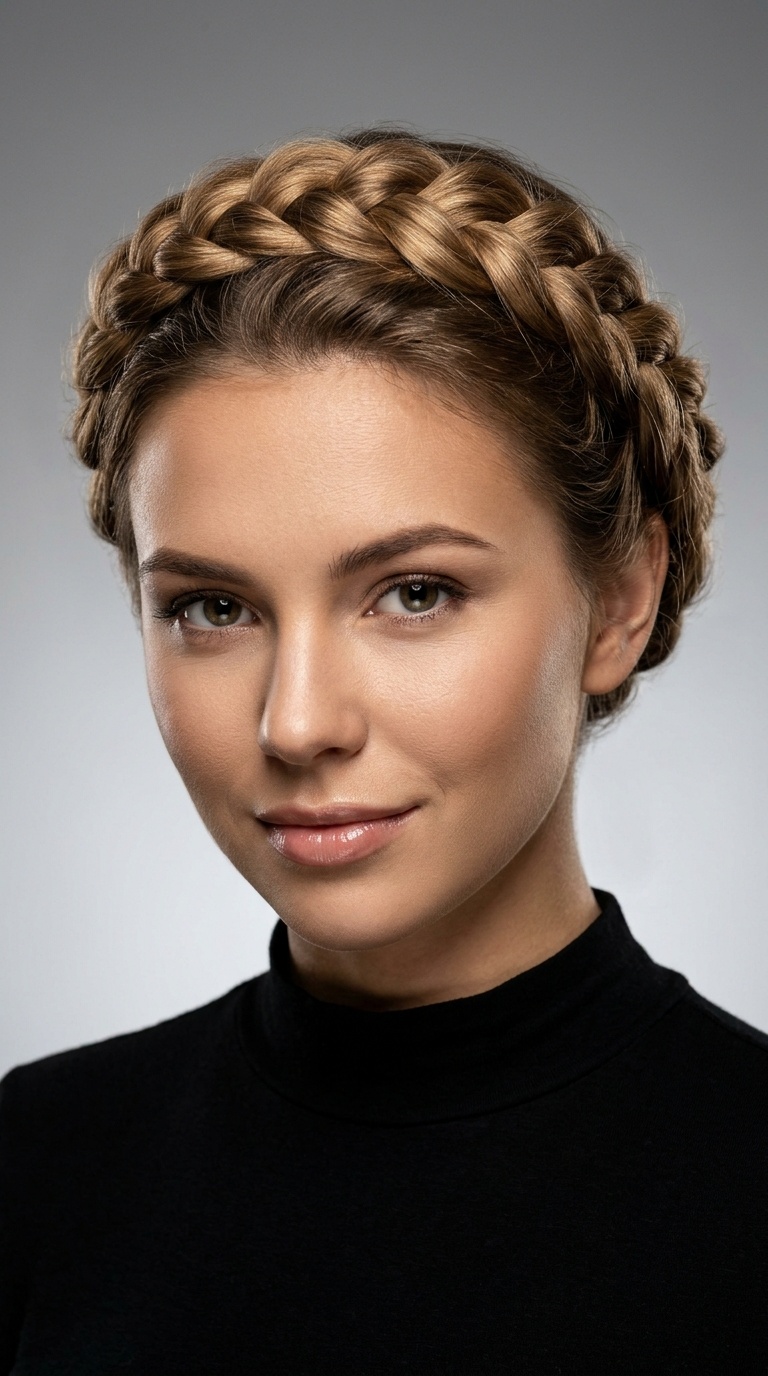 Wrap-Around Braided Crown