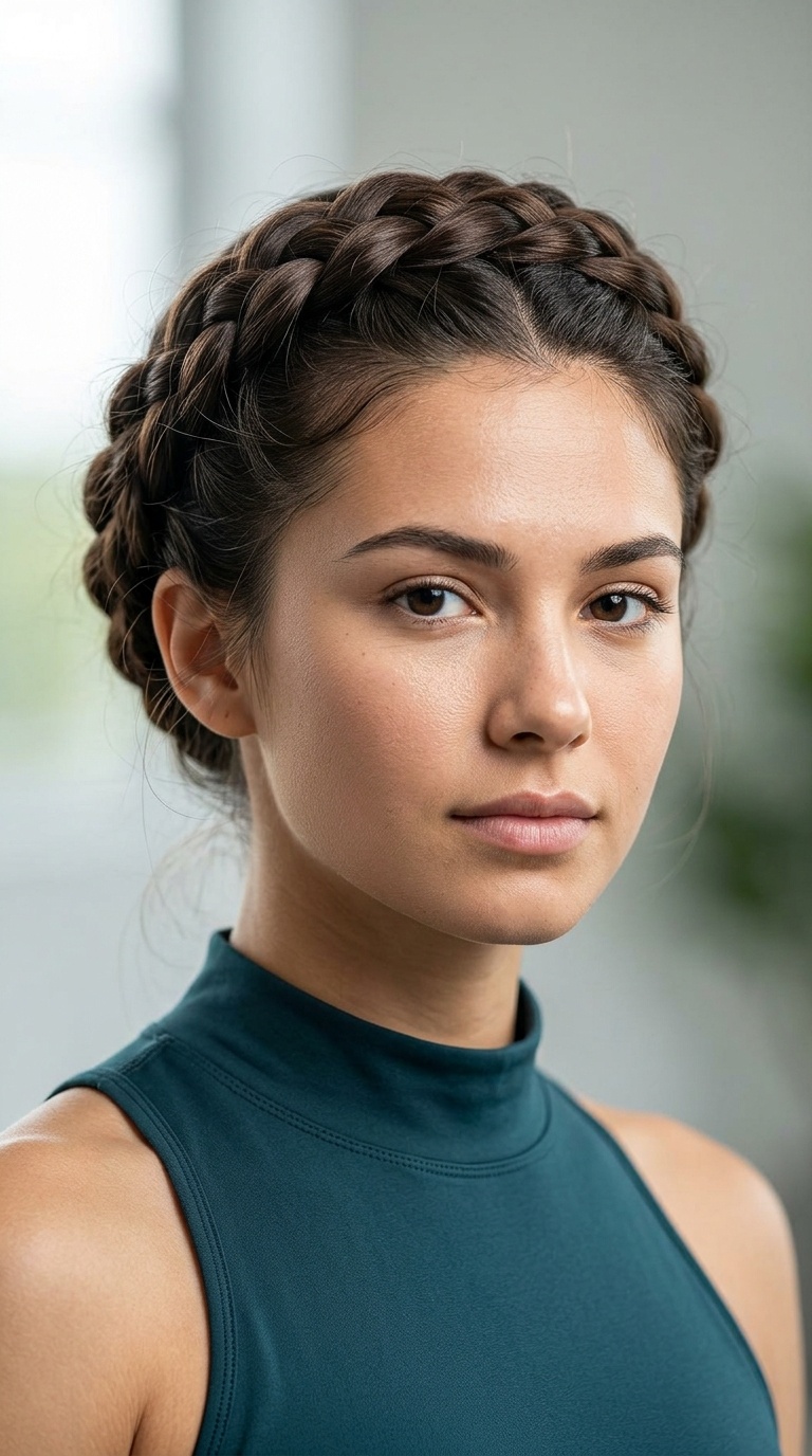 Wrap-Around Crown Braid