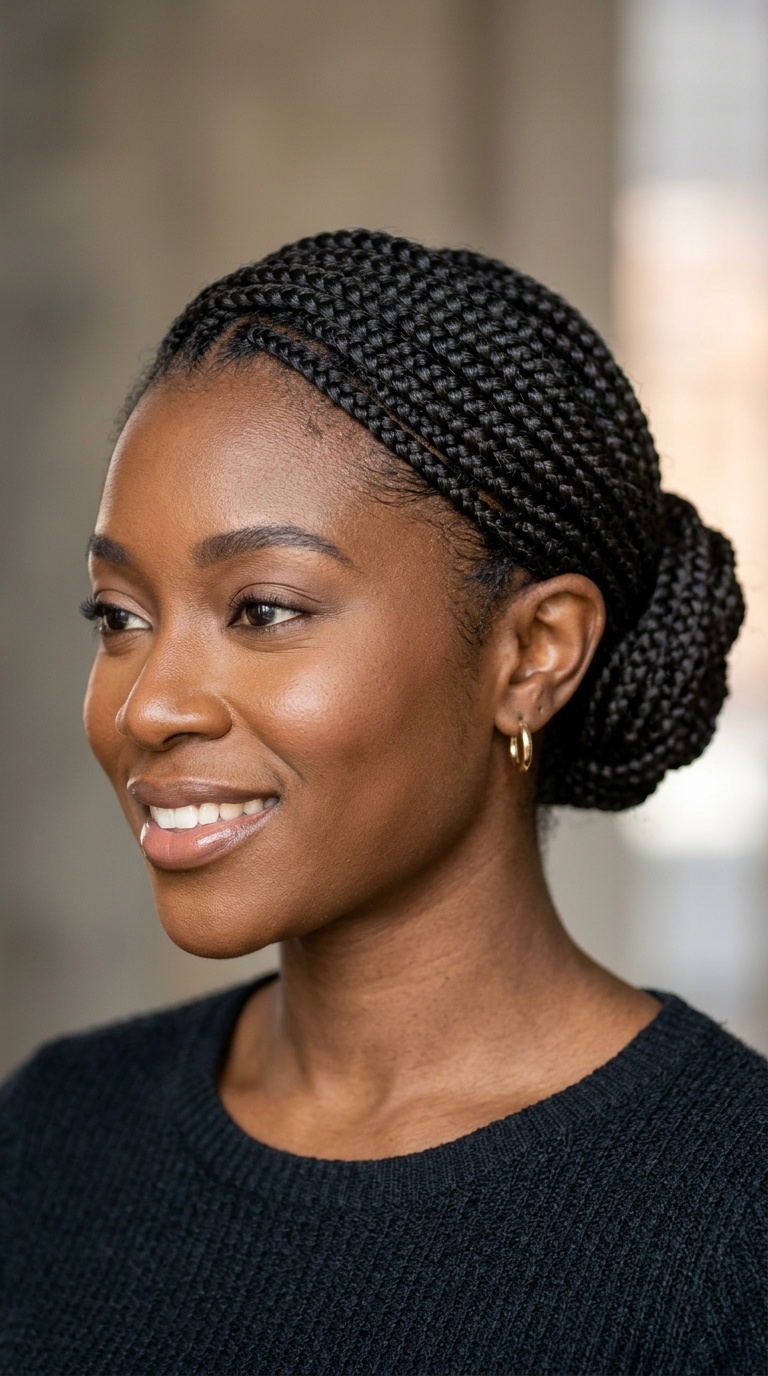 Wraparound Braided Bun