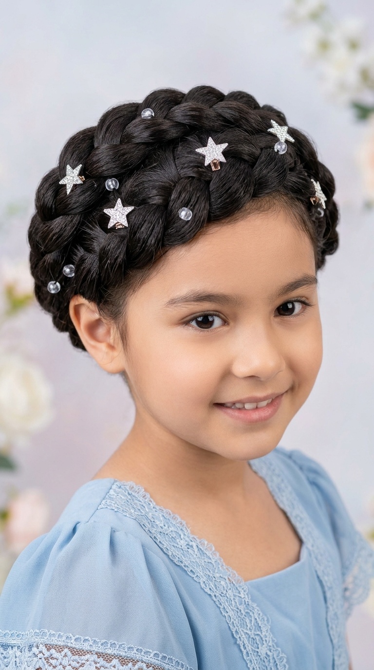 Wrapped Braids with Star Clips