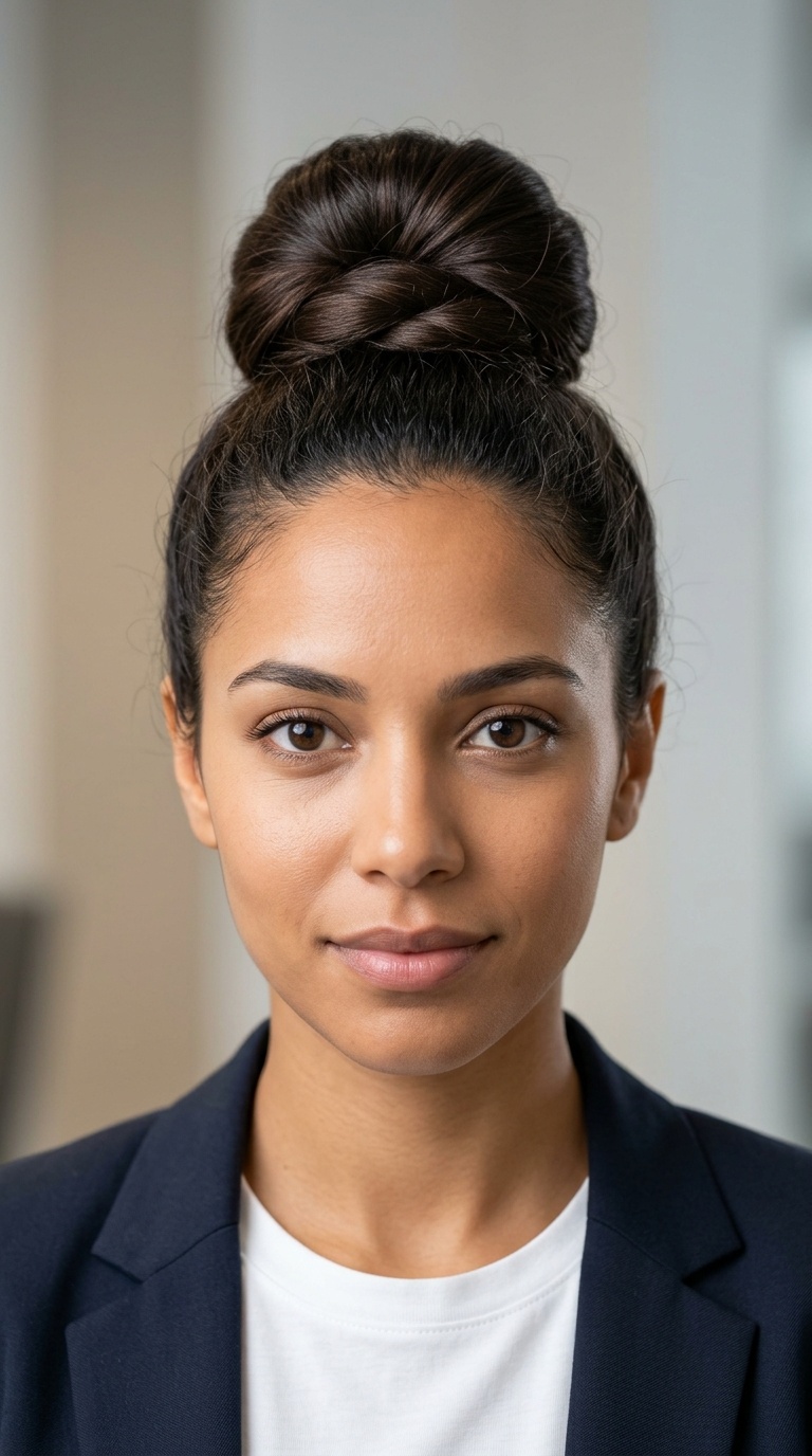 Wrapped High Bun